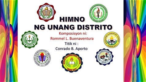 HIMNO NG UNANG DISTRITO(DISTRICT 1 HYMN).
